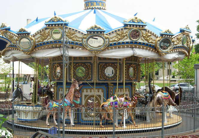 vintage carousel kiddie rides for sale