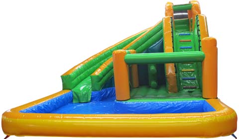 bouncy castle with slide for sale