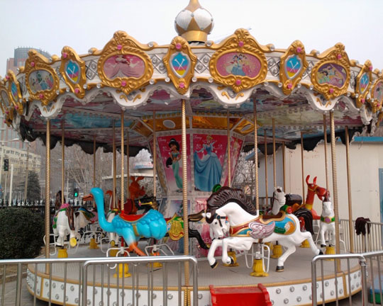 Beston Fiberglass kiddie Carousel for sale