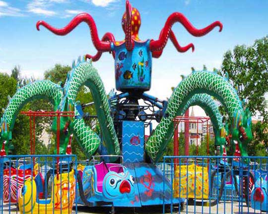 fairground octopus rides