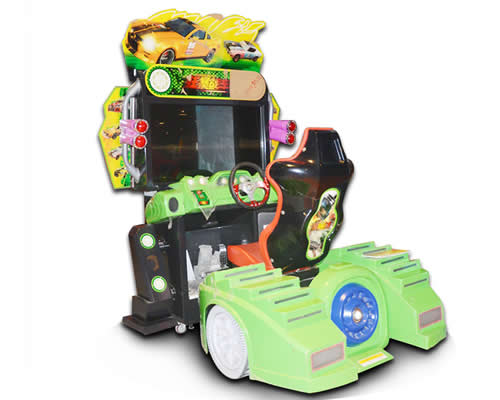 4D car driving arcade machine for sale