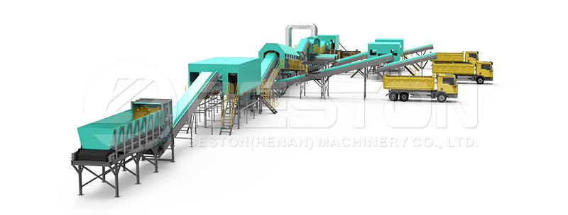 Design of Beston Waste Separation Plant