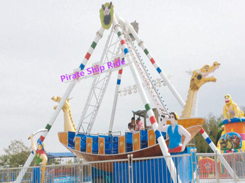 New amusement park pirate ship rides