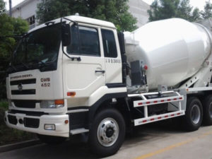ready mix concrete mixer truck