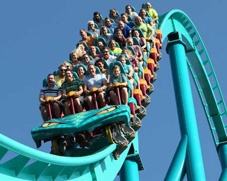Thrill Ride Roller Coasters