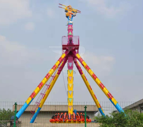 frisbee amusement ride