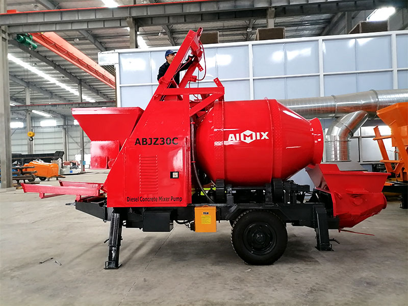 concrete mixer pump