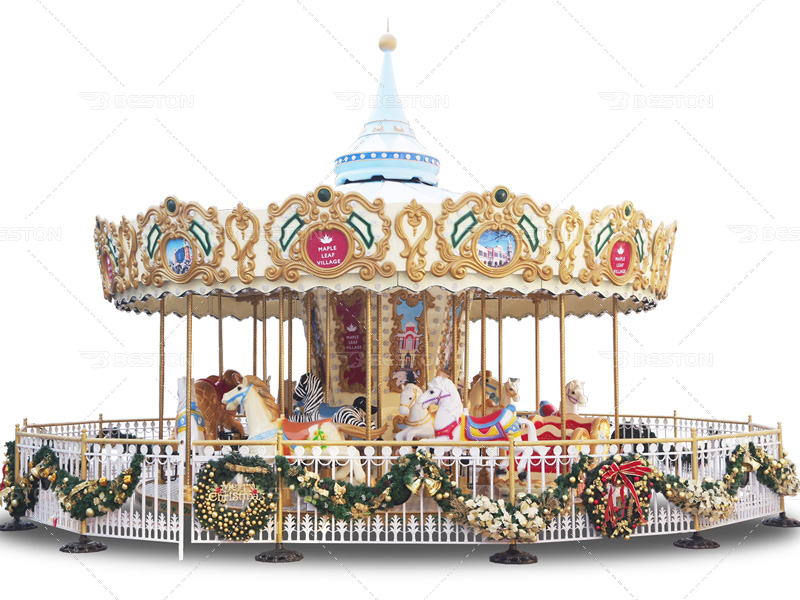 Christmas merry-go-round carousel prices